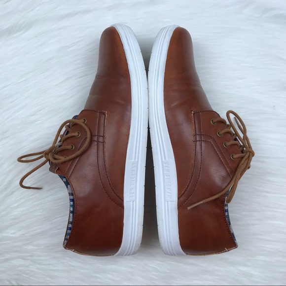 Ben Sherman Preston Oxford Sneaker Tan Size 11 EUC - Picture 4 of 8